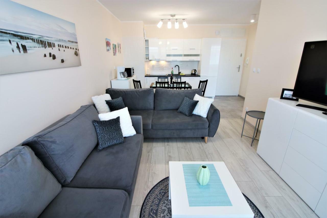 Apartament Superior Pastelowy Przy Plazy Kolobrzeg Bagian luar foto